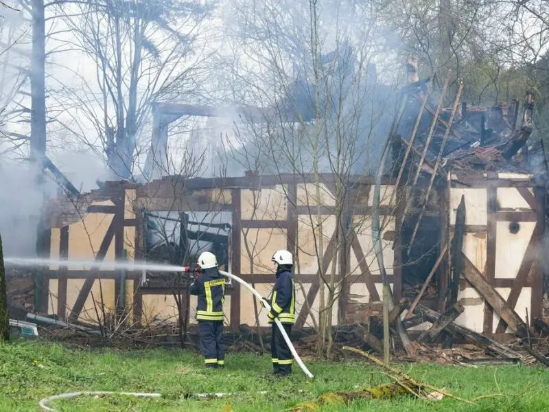 Früheres Wohnhaus des «Kannibalen von Rotenburg» abgebrannt