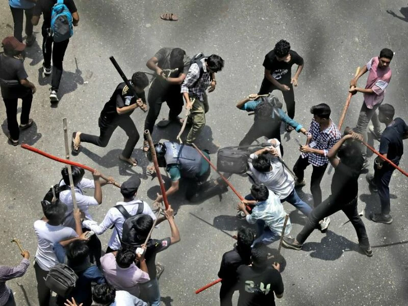 Studentenproteste in Bangladesch