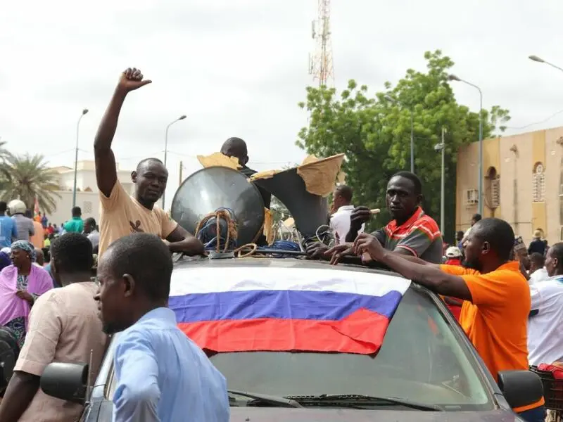 Pro-Putsch-Demo in Nigers Hauptstadt