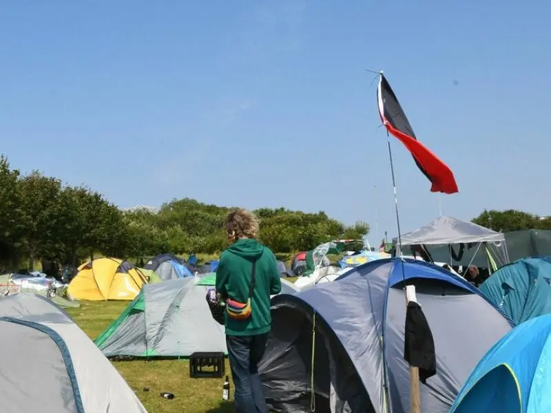 Punk-Protestcamp 3.0 auf Sylt