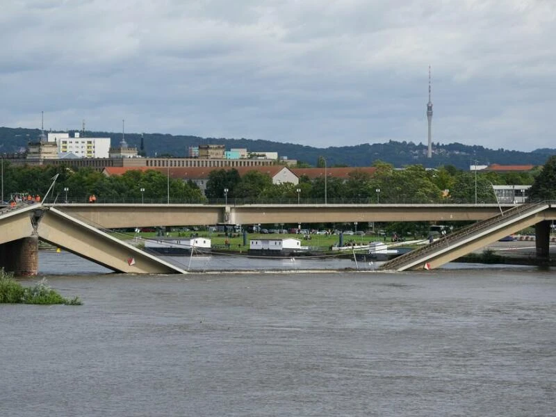 Brückeneinsturz in Dresden