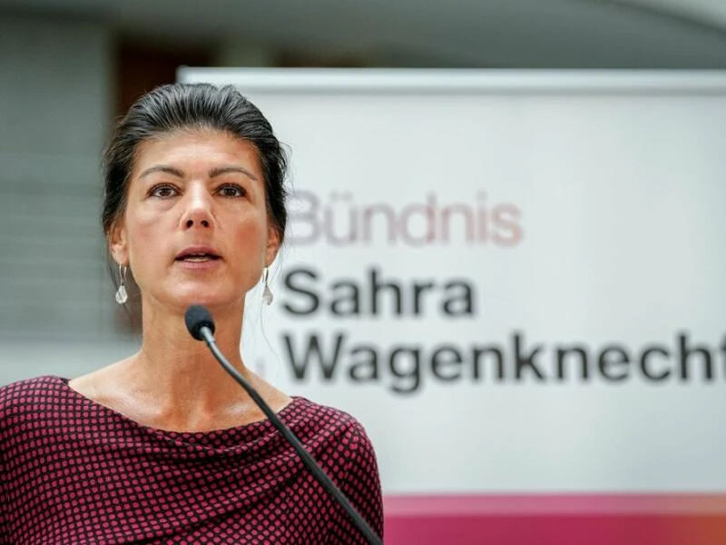 Sahra Wagenknecht vom Bündnis Sahra Wagenknecht