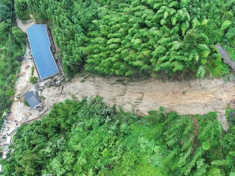 Unwetter in China