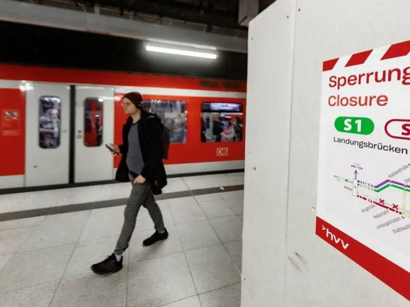 S-Bahn-Strecke im Hamburger Citytunnel gesperrt