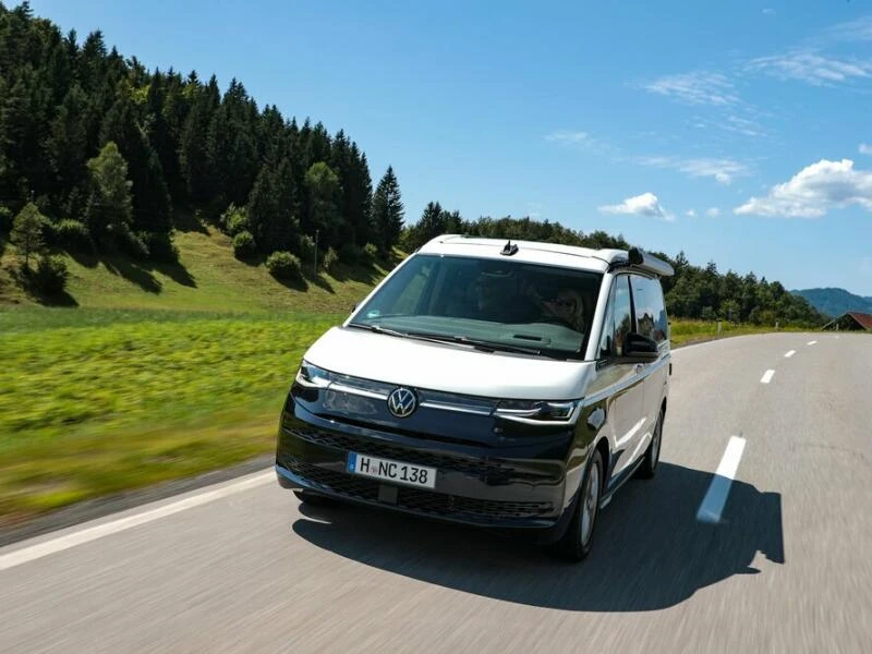 Fahransicht des neuen VW California