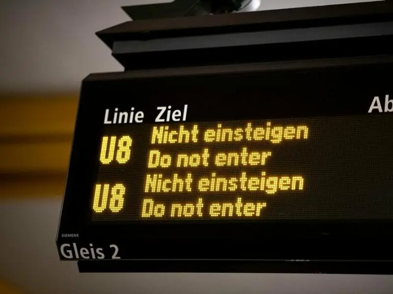 U-Bahn Anzeige
