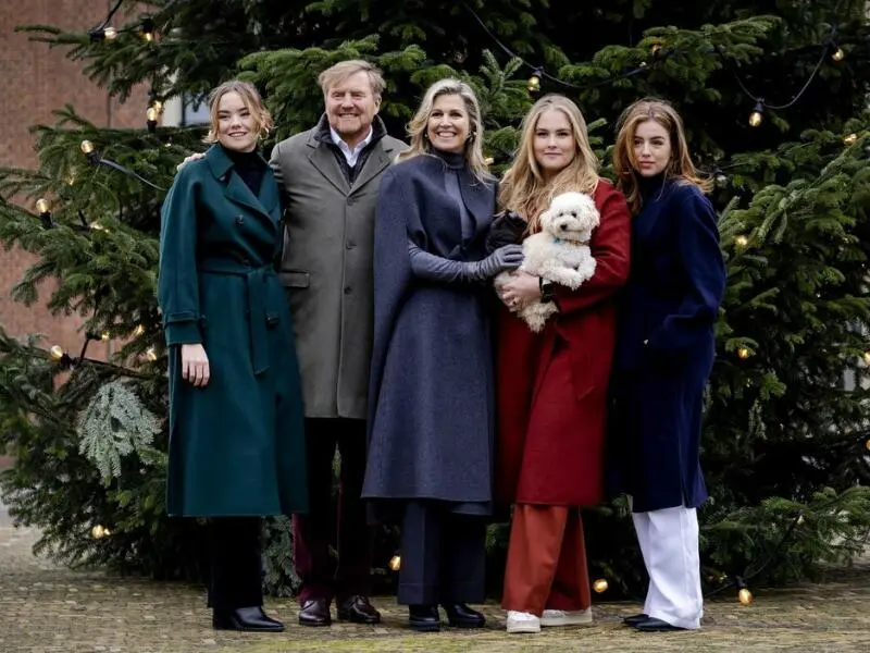 Fototermin mit niederländischer Königsfamilie