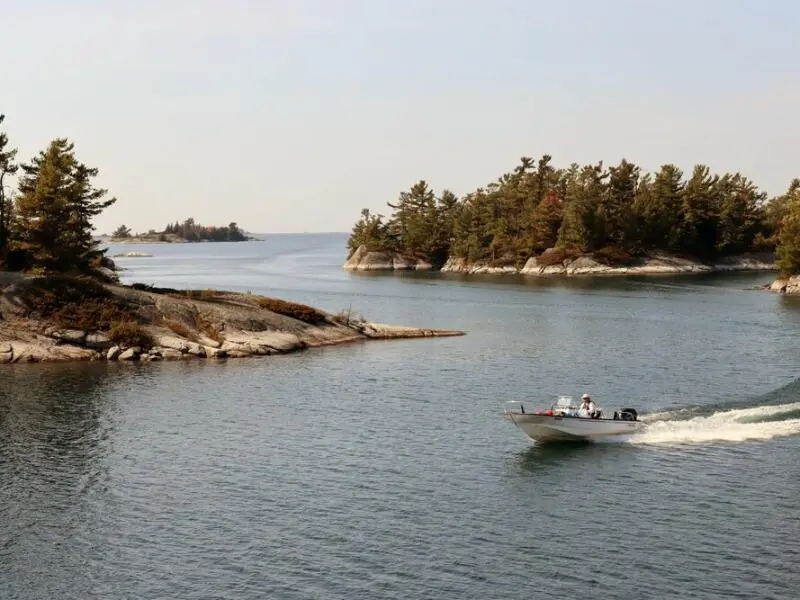 Parry Sound auf dem Huronsee