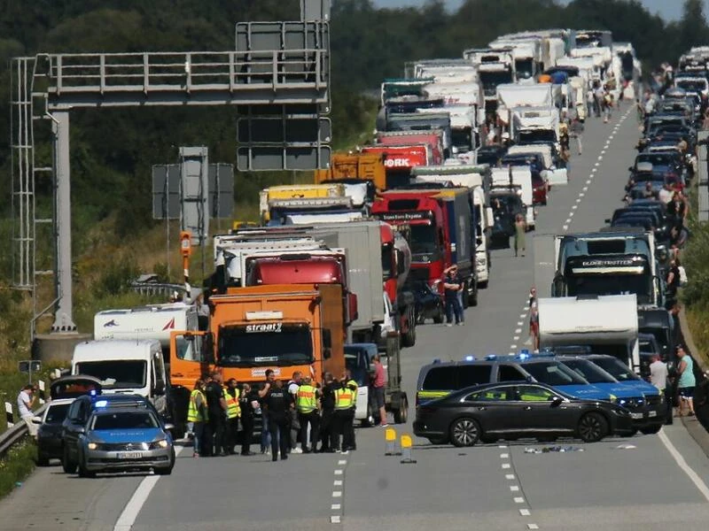 Unfall auf der A7 bei Neumünster