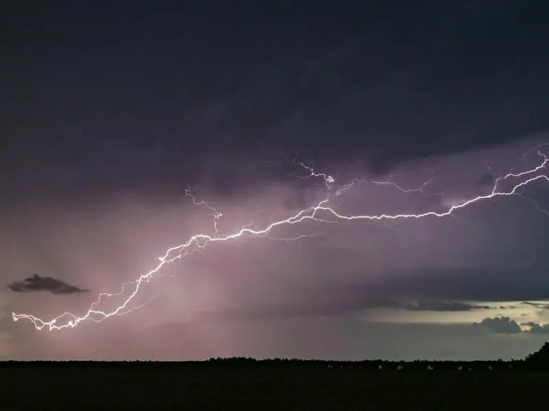 Gewitter über Brandenburg