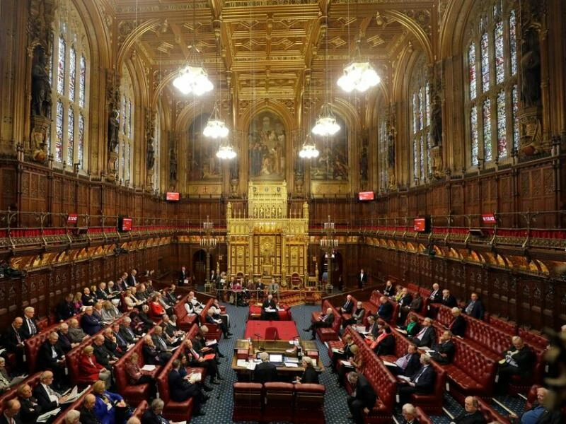 House of Lords in London