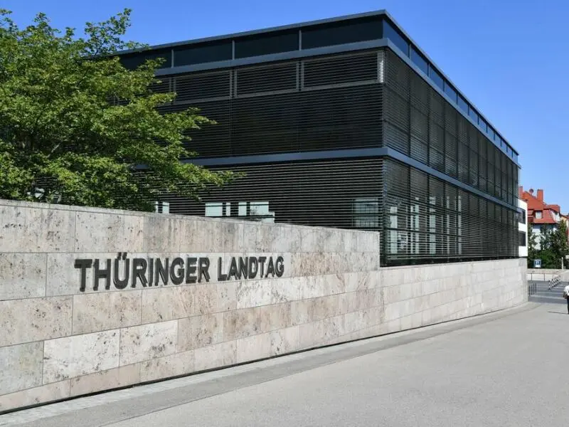 Thüringer Landtag in Erfurt