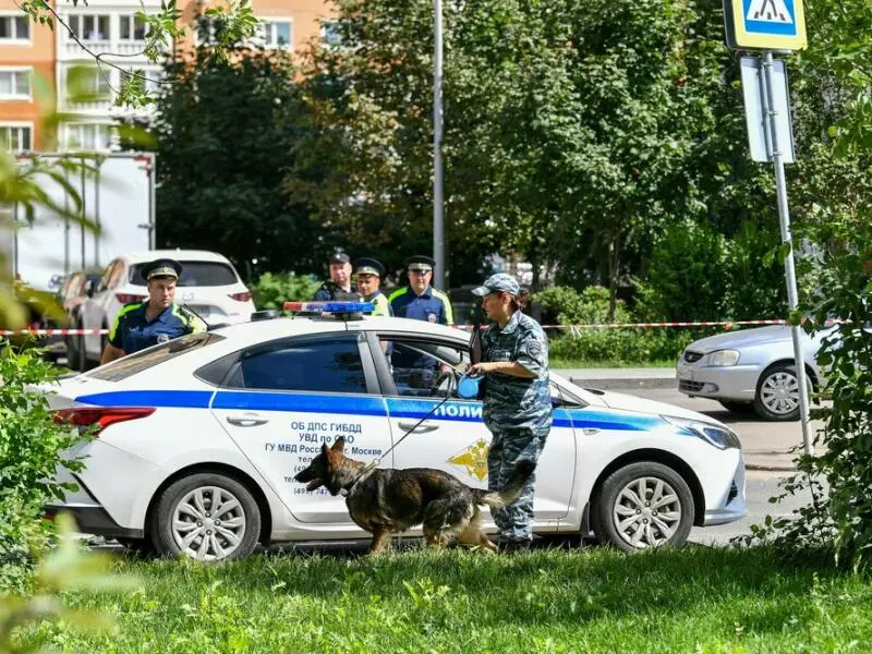 Autobombe explodiert in Moskau