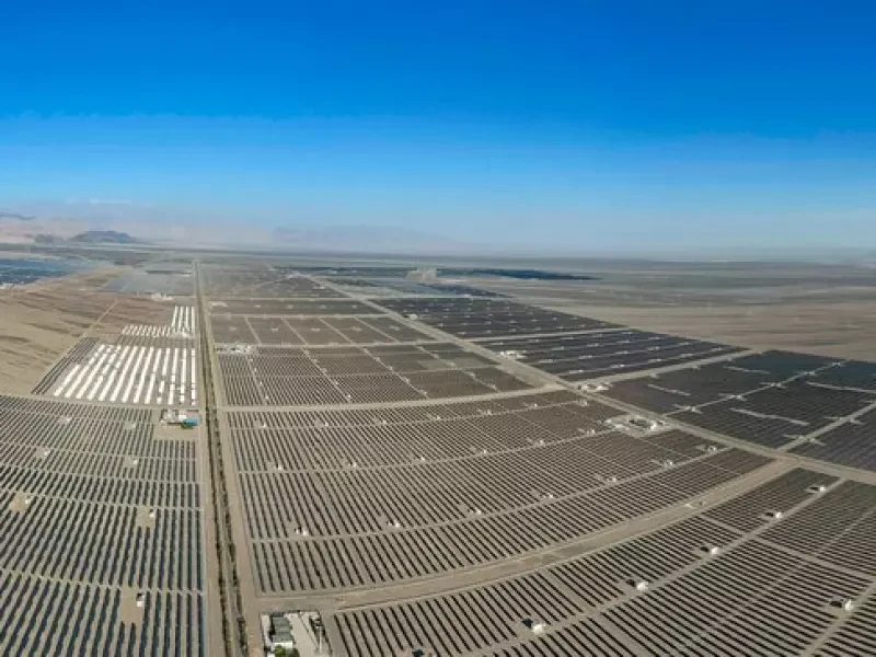 Photovoltaik-Kraftwerk in China