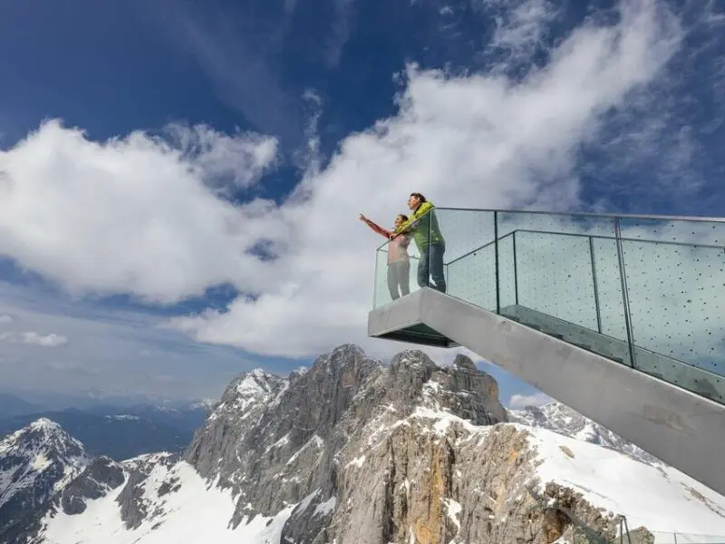 Himmelsleiter an der Dachstein-Bergstation