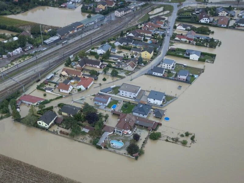 Hochwasser in Österreich