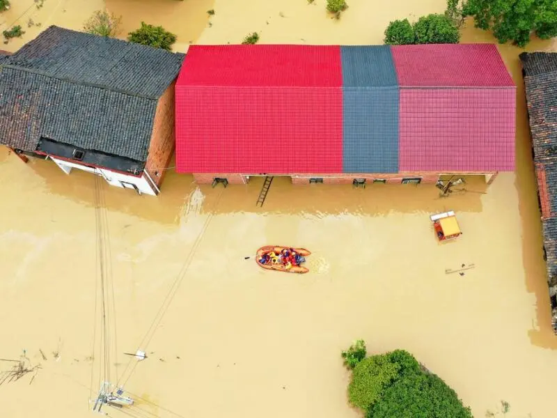 Unwetter in China