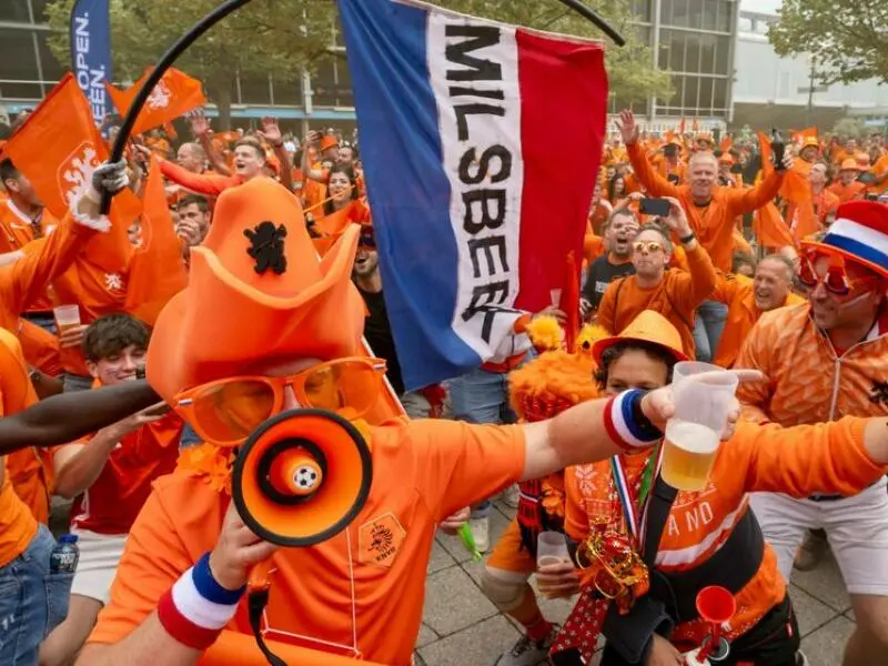 Euro 2024: Fanwalk Niederlande