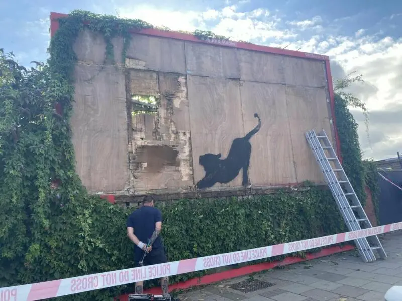 Banksy enthüllt neues Kunstwerk