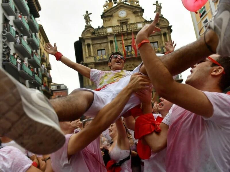 «Sanfermines»-Fest in Pamplona