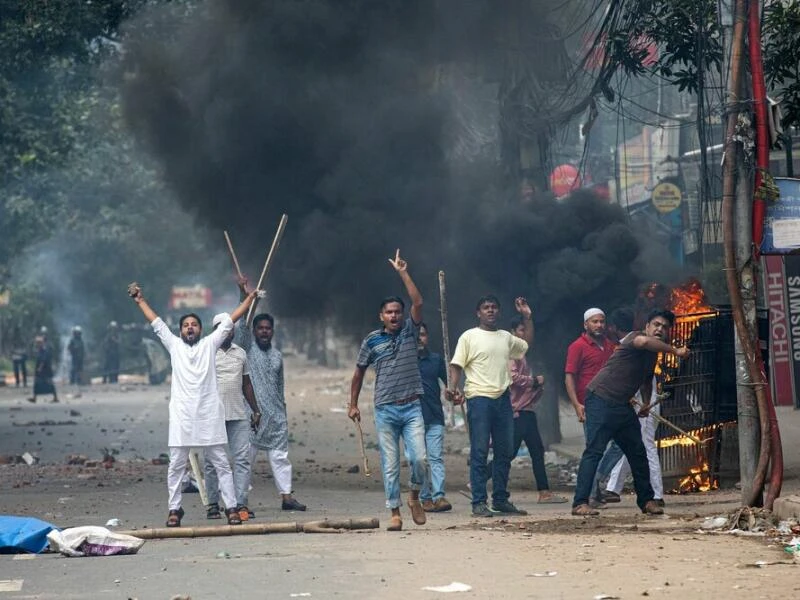 Studentenproteste in Bangladesch