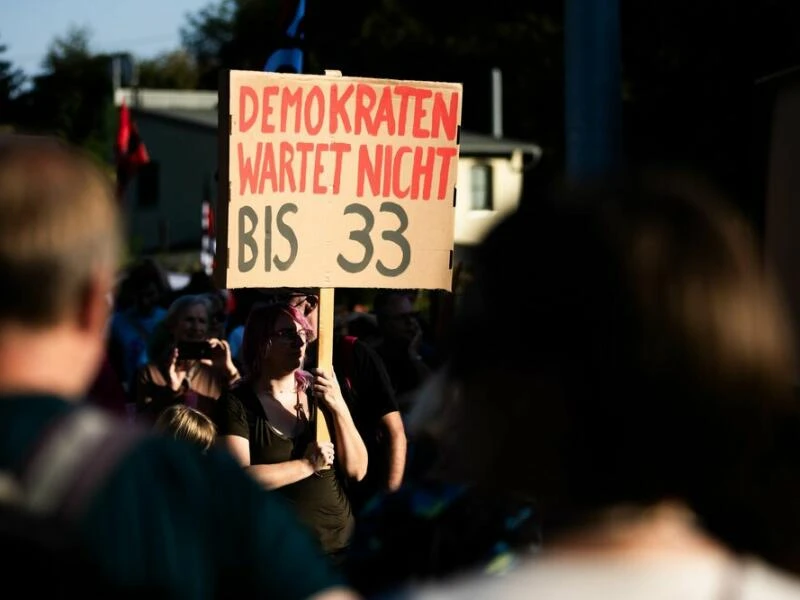 Landtagswahl in Brandenburg – Protest gegen AfD