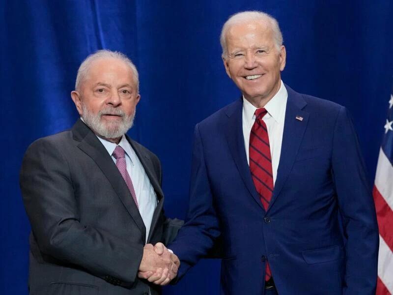 US-Präsident Biden trifft Brasiliens Präsident Lula