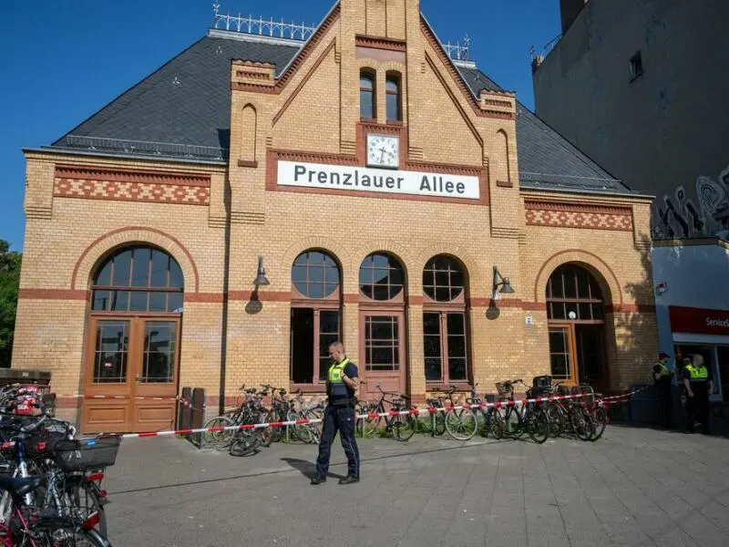 Massenschlägerei am S-Bahnhof Prenzlauer Allee