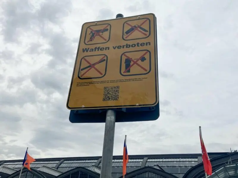 Waffenverbot am Hamburger Hauptbahnhof