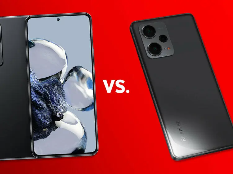 Xiaomi Redmi Note 12T Pro 5G vs. Redmi Note 12 Pro 5G: Die Smartphones im Vergleich
