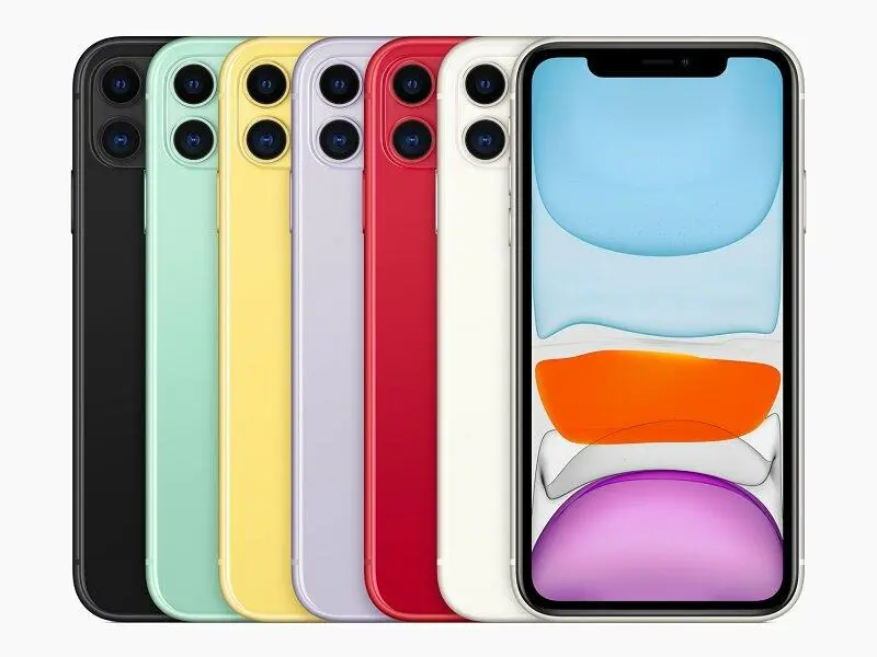 Apple iPhone 11 sechs Farben