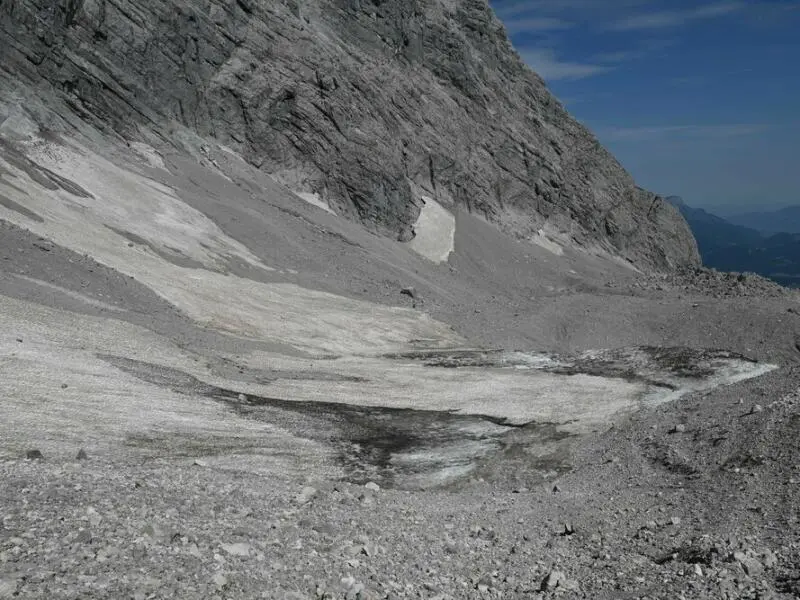 Gletscher auf dem Watzmann