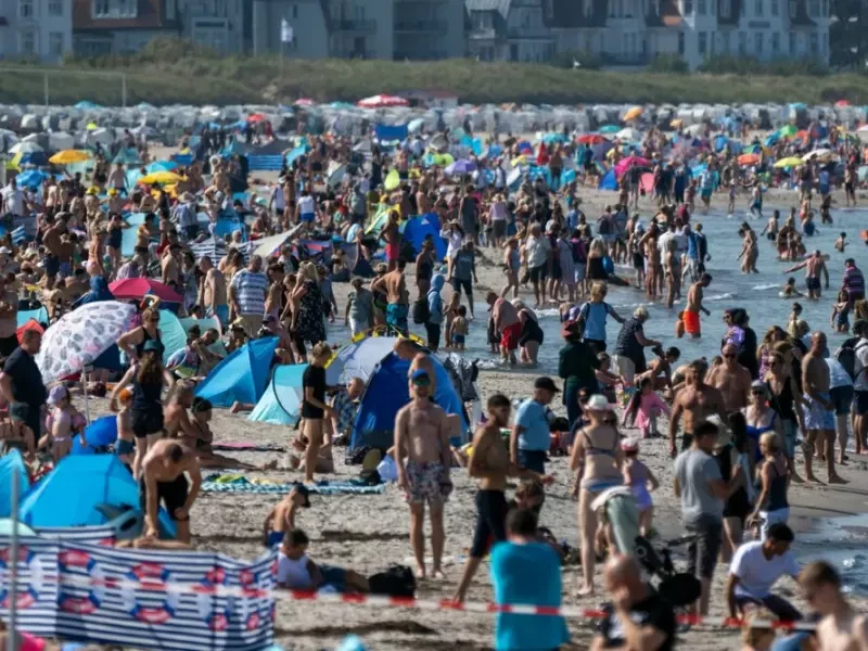 Sommerwetter an der Ostsee