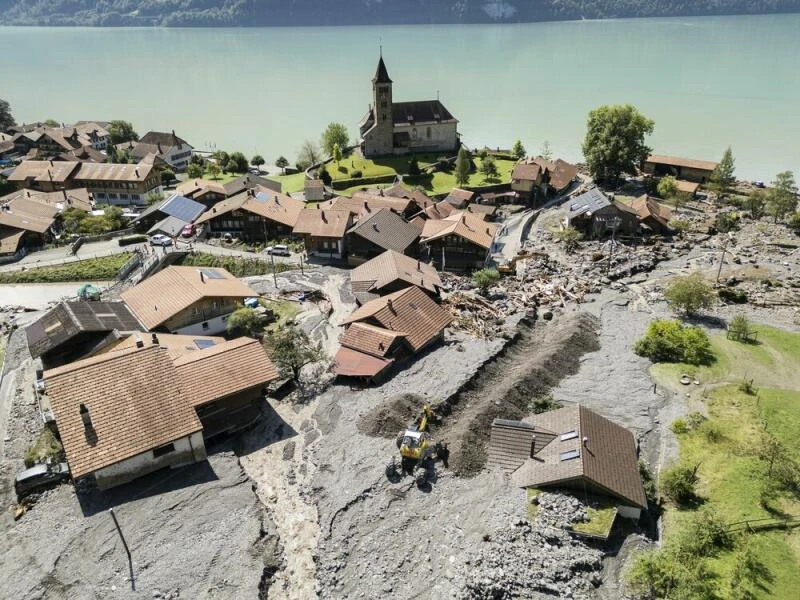 Unwetter in Brienz