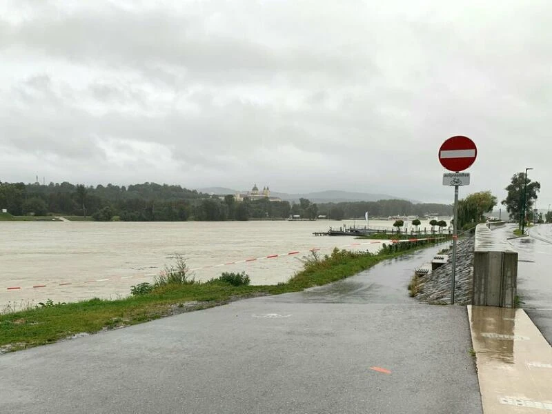 Hochwasser in Österreich