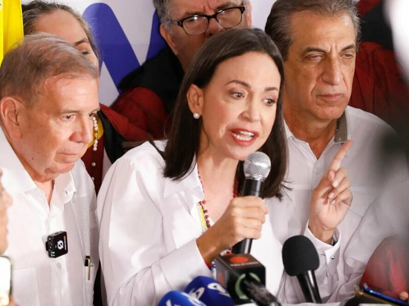 Oppositionsführerin María Corina Machado