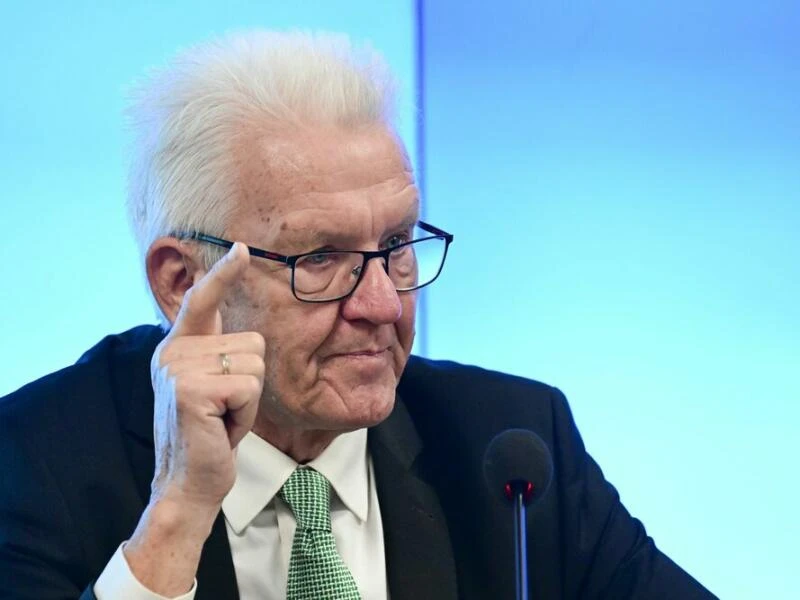 Winfried Kretschmann und Danyal Bayaz