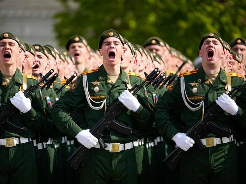 Militärparade zum Tag des Sieges in Russland