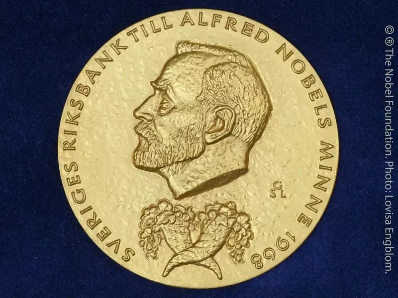 Wirtschaftsnobelpreis - Medaille