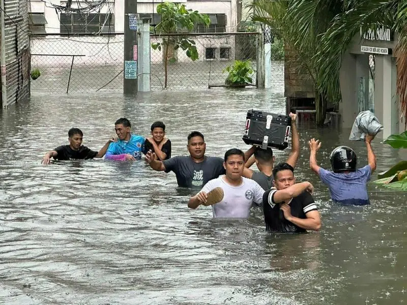 Taifun Gaemi auf den Philippinen