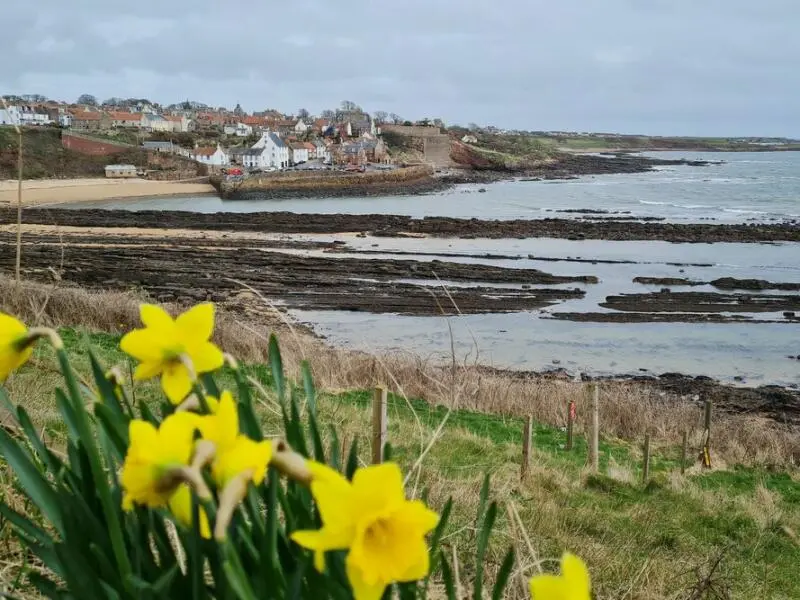 Fischerdorf Crail am Fife Coastal Walk