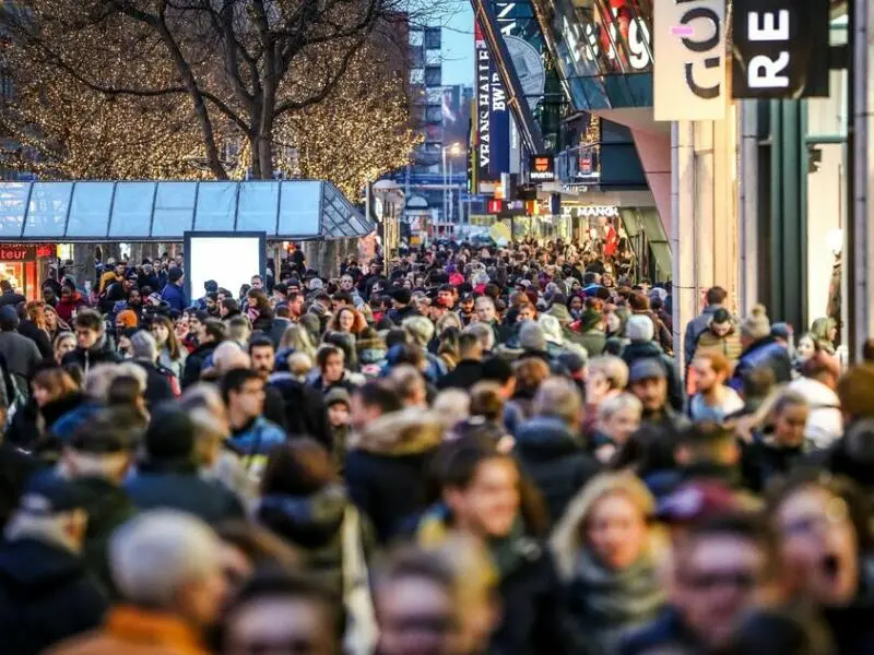 Weihnachtseinkäufe in Stuttgart