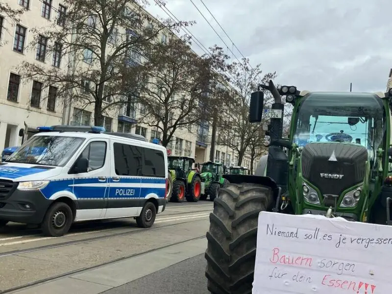 Bauernproteste - Magdeburg