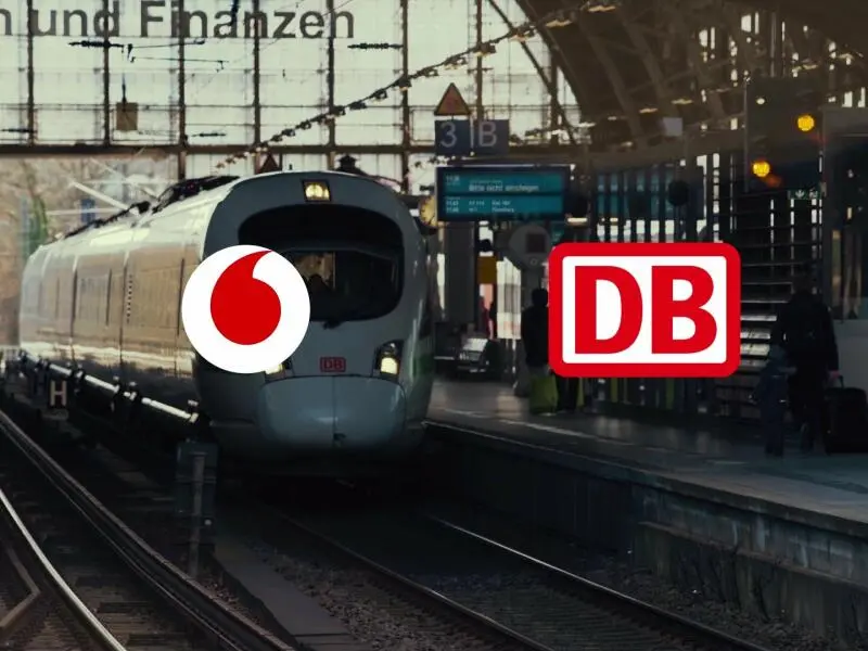 5G+ an der Schiene: Vodafone und Deutsche Bahn bringen schnelles Netz in die Züge