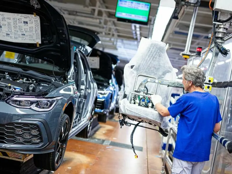 Volkswagen-Werk in Wolfsburg