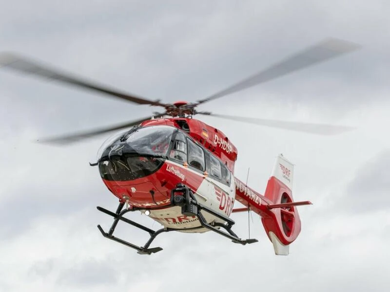 Rettungshubschrauber im Einsatz