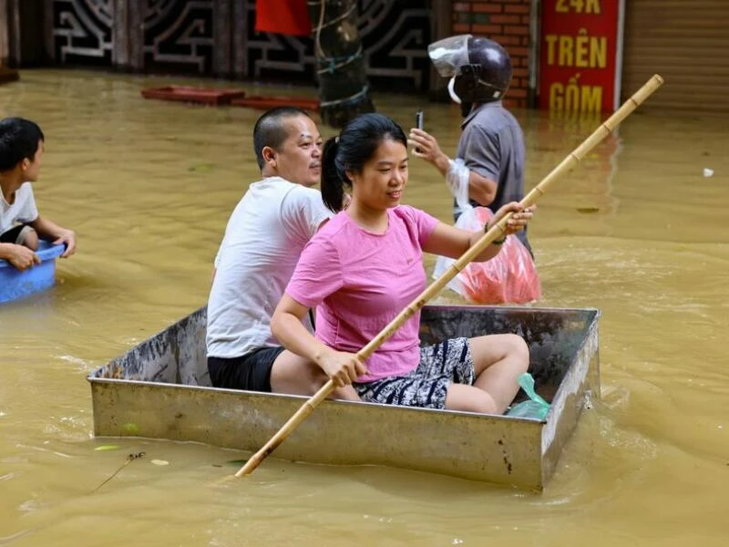 Taifun «Yagi» - Vietnam