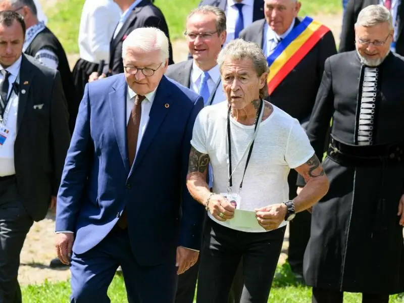 Bundespräsident Steinmeier gratuliert Peter Maffay