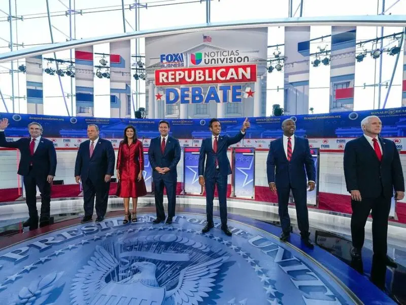 Wahlen in den USA: Fernsehdebatte Republikaner