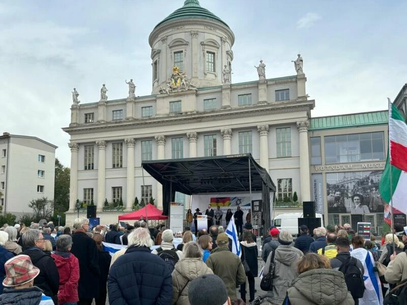 Jahrestag 7. Oktober 2023 - Potsdam